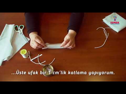 İsmek’ten Kendi Maskesini Dikmek İsteyenlere Öneriler