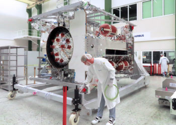 ESA’nın JUICE Uzay Aracının Tamamlanma Süreci Airbus Uydu Merkezi’nde Başladı