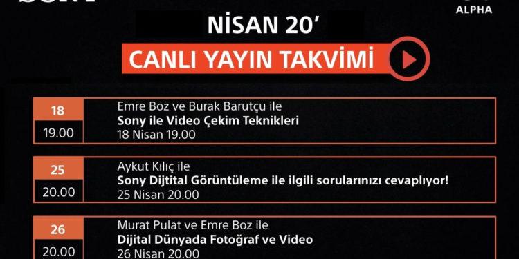 Sony’den Instagram Canlı Yayınları ile Fotoğraf Etkinlikleri