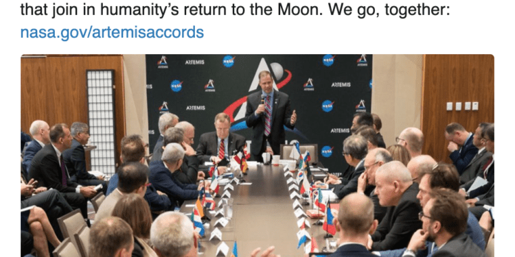 Ay Parselleniyor; NASA Artemis Anlaşmalarını Duyurdu