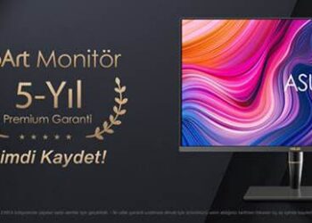 ASUS, ProArt PA ve PQ Serisi Monitörlerin Garanti Süresini 5 Yıla Yükseltiyor
