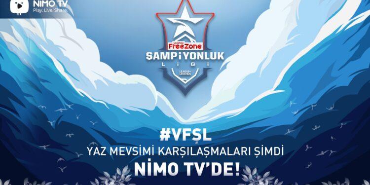 Nimo TV, Vodafone FreeZone Şampiyonluk Ligi’nin Resmi Yayın Ortağı Oldu