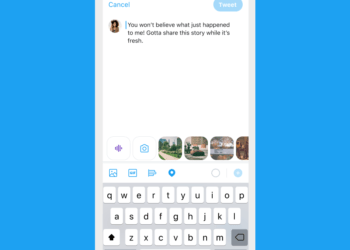 Twitter iOS için Sesli Mesaj Başlattı