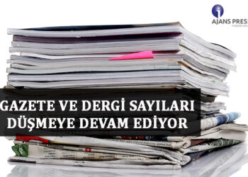 Gazete ve Dergi Sayıları Düşmeye Devam Ediyor