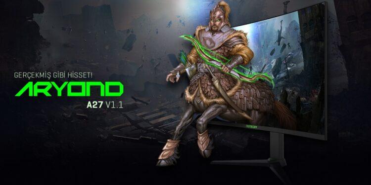 Monster Notebook Yeni Monitörü Aryond’u Satışa Sundu