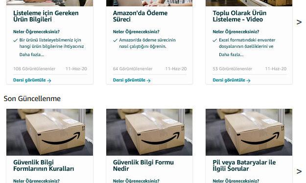 Amazon.com.tr KOBİ’leri Dijitalleştiren Satıcı Eğitim Programı Veriyor