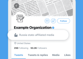 Twitter Hükümetlerin Kontrol Ettiği Hesaplara Etiket Koyuyor