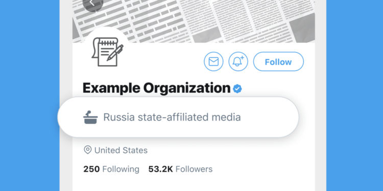 Twitter Hükümetlerin Kontrol Ettiği Hesaplara Etiket Koyuyor