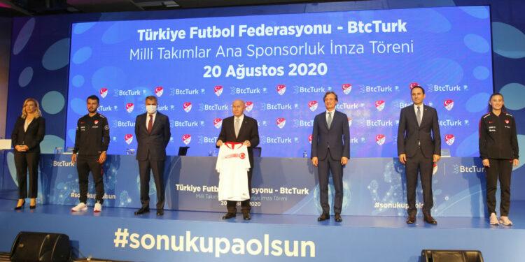 BtcTurk, Kadın ve Erkek Millî Takımlarının Ana Sponsoru Oldu