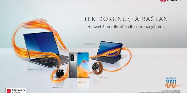 HUAWEI, “Tek Dokunuşta Bağlan” Sloganıyla Yeni İletişim Kampanyası’nı Duyurdu