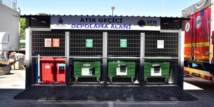 İBB Lojistik Destek Merkezi’ne Sıfır Atık Belgesi