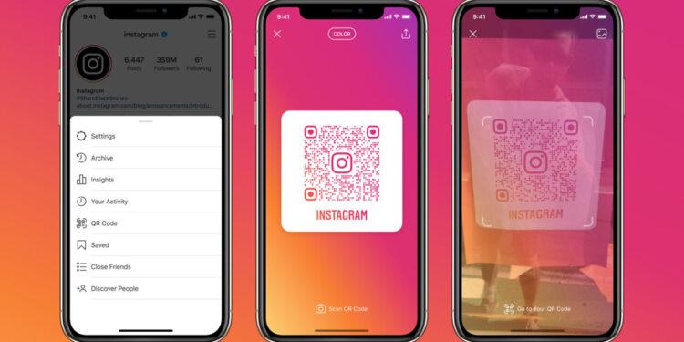 Instagram QR Kod Özelliğini Hayata Geçirdi