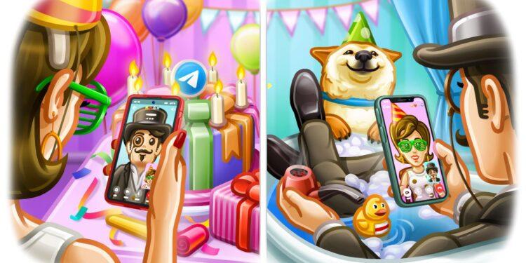 Telegram 7’ci Yaşını Görüntülü Görüşme İle Kutluyor!