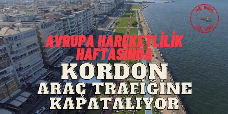 Hareketlilik Haftası İçin Kordon Araç Trafiğine Kapatılacak