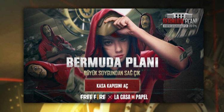 Eylül Ayı Boyunca Sürecek Free Fire ve La Casa de Papel Etkinliği Bugün Başlıyor