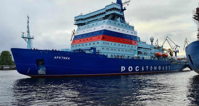 Nükleer Buzkıran “Arktika” Deneme Seferlerinin İkinci Aşamasını Tamamladı