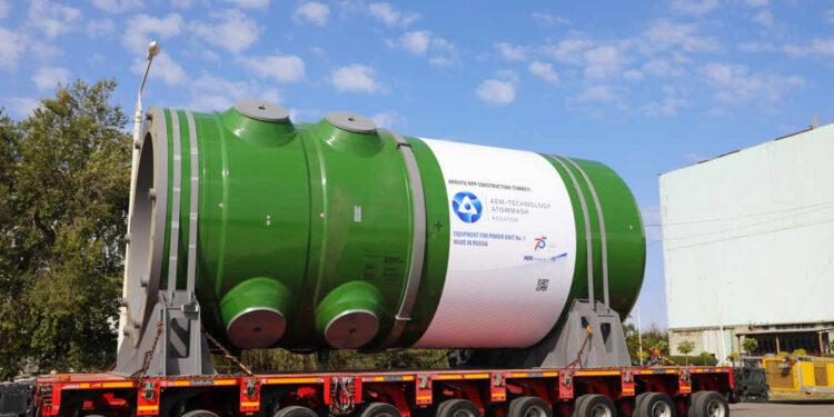 Atommash Akkuyu NGS’nin İlk Ünitesi İçin Üretilen Reaktör Basınç Kabını Türkiye’ye Gönderdi