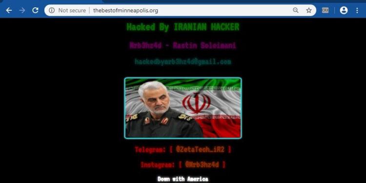 ABD 2 İranlı Hacker’ı, Süleymani Suikasti Sonrası Amerikan Web Sitelerine Saldırı ile Suçluyor