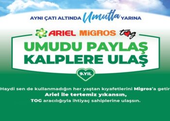 Migros ve Ariel ile Hayata Geçirilen “Umudu Paylaş Kalplere Ulaş” Kampanyası, On Binlerce Kişiyi Mutlu Edecek
