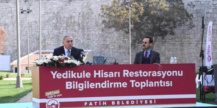 Yedikule Hisarı Restore Ediliyor