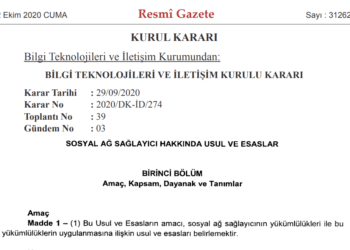 BTK, Sosyal Medya Sağlayıcılığı Hakkında Usül ve Esasları yayınladı