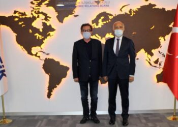 IAS Yönetim Kurulu ve DEIK Başkanı Nail Olpak Bir Araya Geldi
