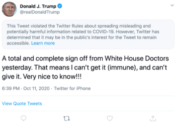 Twitter ile Trump Çekişmesi Sürüyor