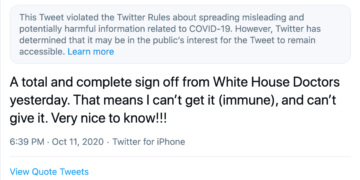Twitter ile Trump Çekişmesi Sürüyor