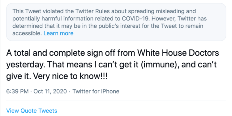 Twitter ile Trump Çekişmesi Sürüyor