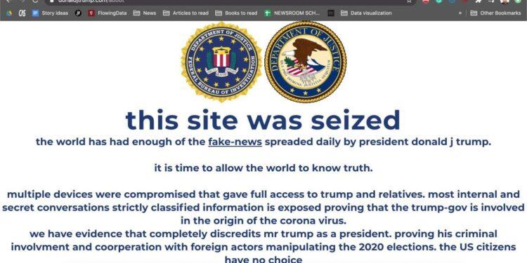 Trump Kampanyasının Web Sitesi Hacklendi