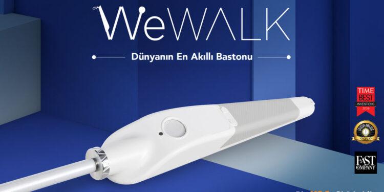 Akıllı Baston WeWalk, Microsoft Programına Seçilen İlk Girişim Oldu