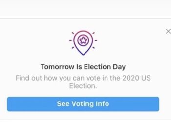 Instagram’da Tam ABD Seçim Günü’nde ‘Seçim Günü Yarın’ Yanıltması Yer Aldı