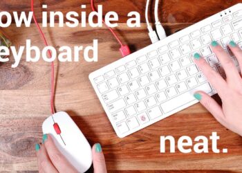 Klavye Şeklinde Bilgisayar : Raspberry Pi 400