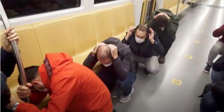 İstanbul Metro’sunda Deprem Tatbikatı Yapıldı