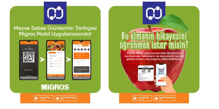 Migros, Meyve ve Sebzelerinin Tazeliğini Blockchain İle Takip Edecek