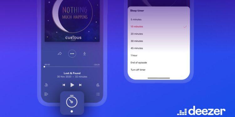 Deezer Mobil Uygulamasına Uyku Zamanlayıcısı Ekledi