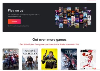 Şimdi Google Stadia Üzerinde 30 Dakika Ücretsiz Oyun Oynayabilirsiniz