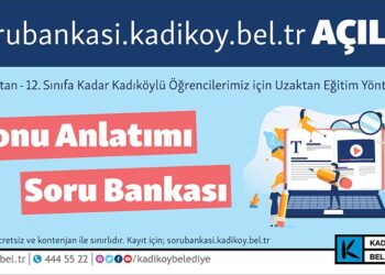Kadıköy Belediyesi ‘Soru Bankası’ İle Uzaktan Eğitime Destek Veriyor