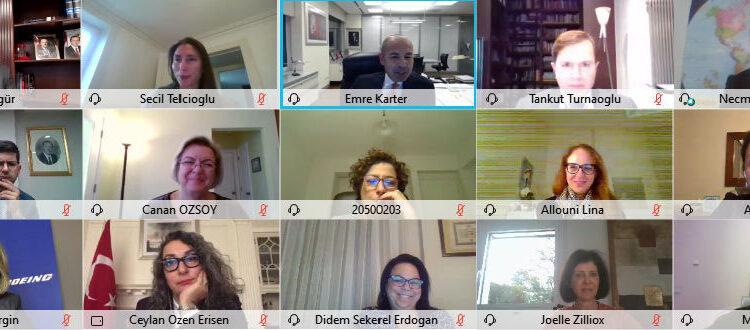 “Yeniden Yapılandırılan Küresel Tedarik Zincirlerinde Türkiye ve Amerika” Webinarında Türkiye’nin Sunduğu Fırsatlar Konuşuldu