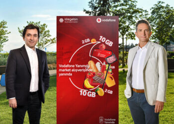 Vodafone, “Süpermarket Yanımda” İle Ayda 100.000 Alışveriş Hedefliyor