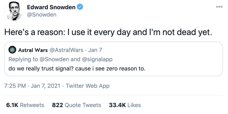 Signal’i CIA mi Yazdı? Peki O zaman NSA’in Kirli Çamaşırlarını Ortaya Koyan Snowden Neden Signal Diyor?