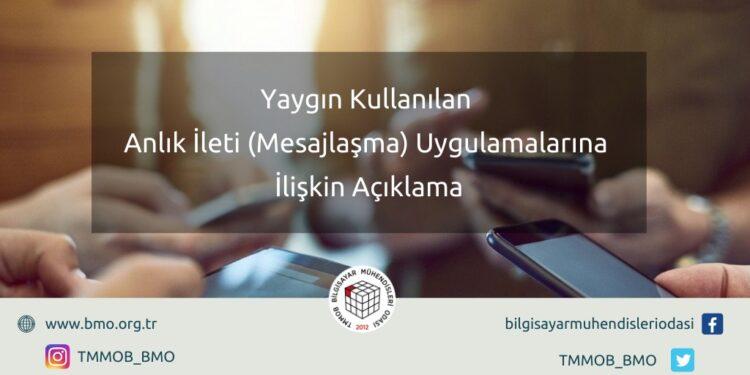 Bilgisayar Mühendisleri Odası da Signal Benzeri Özgür Yazılım Diyor