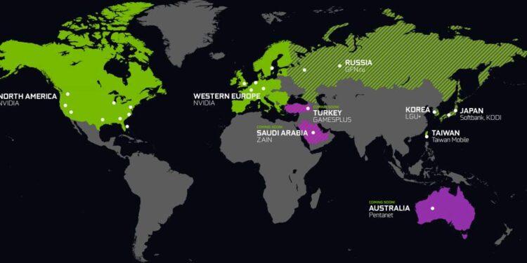 GeForce NOW, Türkiye, Avustralya ve Suudi Arabistan’a Geliyor