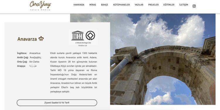 Türkiye’nin İlk Online Ören Yeri Sergisi “Anavarza” Bugün Erişime Açıldı