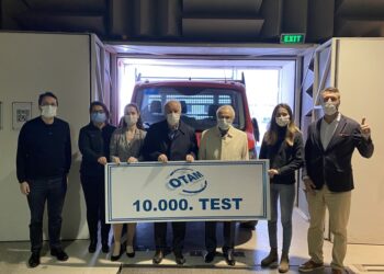 OTAM 10 Bininci Testi, Elektrikli Araca Yaptı