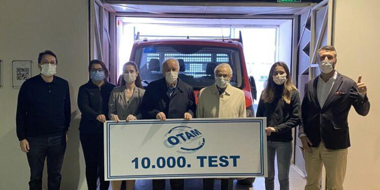 OTAM 10 Bininci Testi, Elektrikli Araca Yaptı