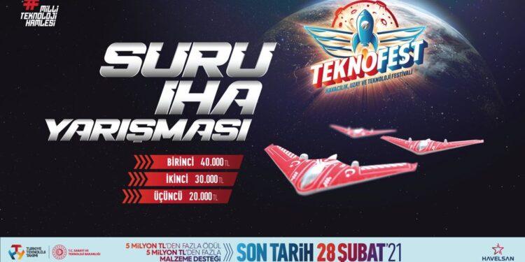 Teknofest’te Sürü İHA Yarışması Yapılıyor