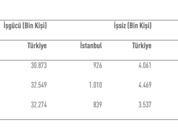 İstanbul’da, İşsizlik Oranında En Yüksek Artış, 20-24 Yaş Grubunda: Yüzde 30.8