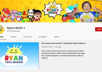 9 Yaşındaki YouTuber Ryan Kaji’nin Lisanslama Geliri İlk Defa Reklam Gelirini Aştı