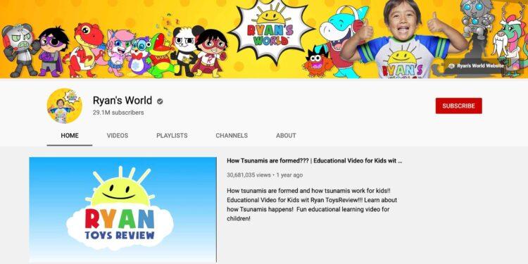 9 Yaşındaki YouTuber Ryan Kaji’nin Lisanslama Geliri İlk Defa Reklam Gelirini Aştı